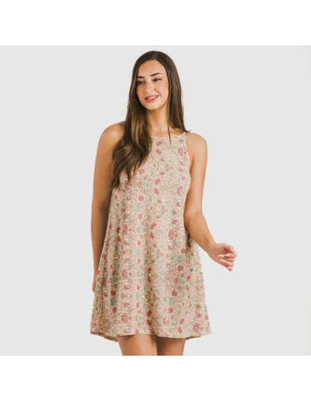 Vestido curto alças crepe Jessica Vestido curto alças crepe Jessica