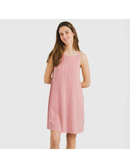 Vestido curto alças crepe Dulcinea marsala Vestido curto alças crepe Dulcinea marsala