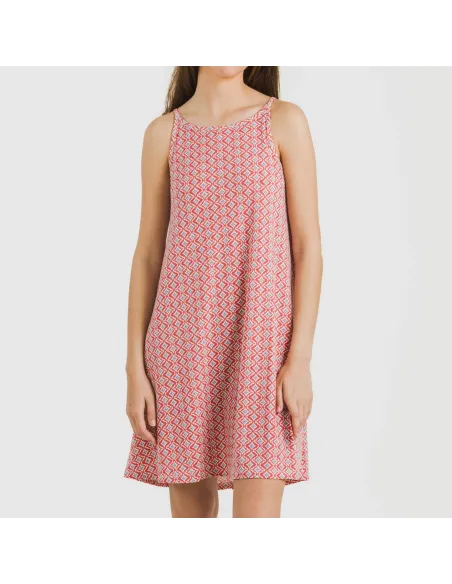 Vestido curto alças crepe Dulcinea marsala Vestido curto alças crepe Dulcinea marsala