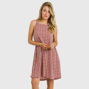 Vestido curto alças crepe Jannat bordeaux