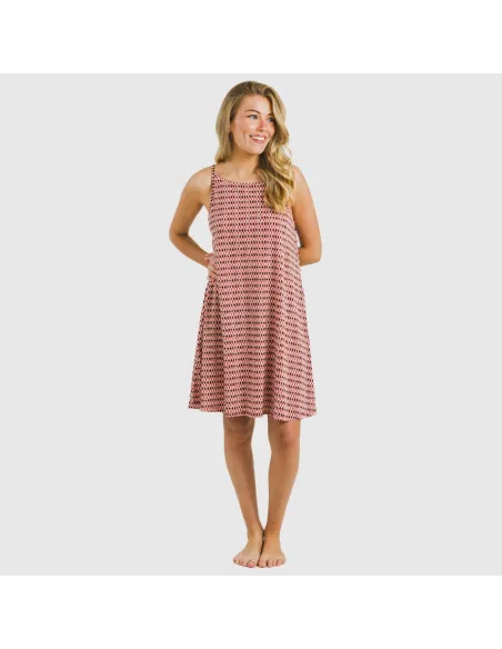 Vestido curto alças crepe Jannat bordeaux Vestido curto alças crepe Jannat bordeaux