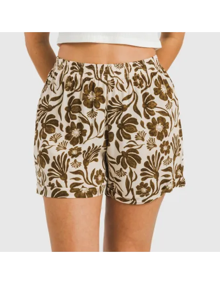 Calções viscosa bambula Alexis castanho