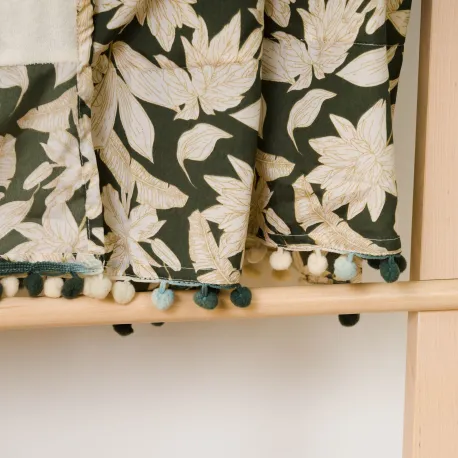 Pack Toalha Pareo + Bolsa Charamo verde caça