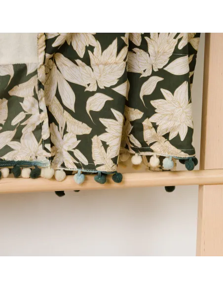 Pack Toalha Pareo + Bolsa Charamo verde caça