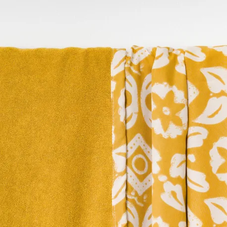 Pack Toalha Pareo + Bolsa Eugenia ocre