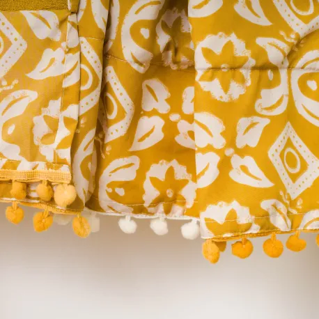 Pack Toalha Pareo + Bolsa Eugenia ocre