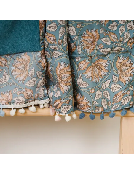 Pack Toalha Pareo + Bolsa Venus água marinha