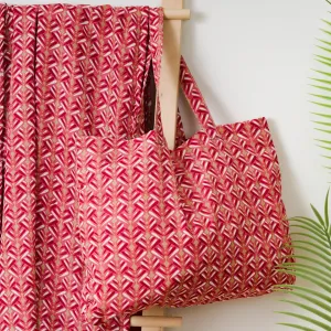 Pack Toalha Pareo + Bolsa Eloina marsala