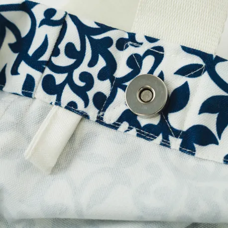 Saco em lona Aladero azul