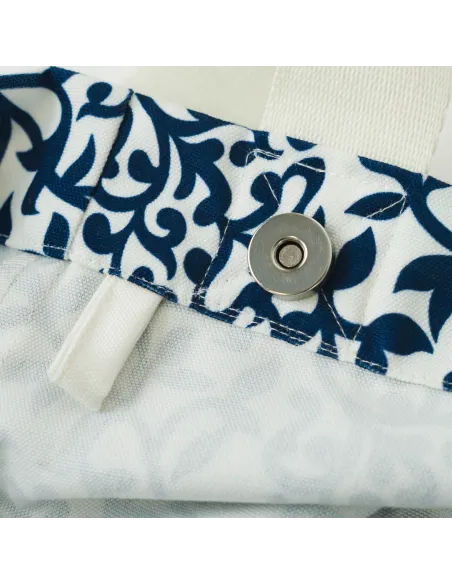 Saco em lona Aladero azul