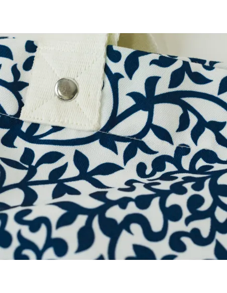 Saco em lona Aladero azul