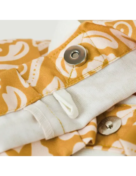 Saco em lona Eugenia ocre