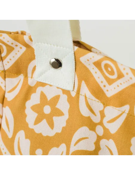 Saco em lona Eugenia ocre