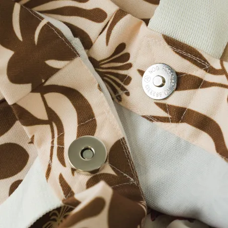 Saco em lona Alexis castanho