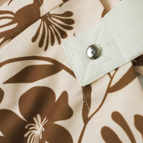 Saco em lona Alexis castanho