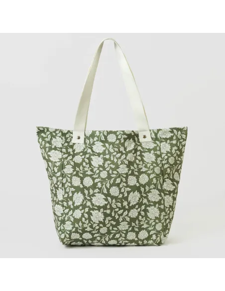 Saco em lona Mozarabe verde