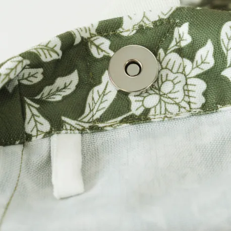 Saco em lona Mozarabe verde