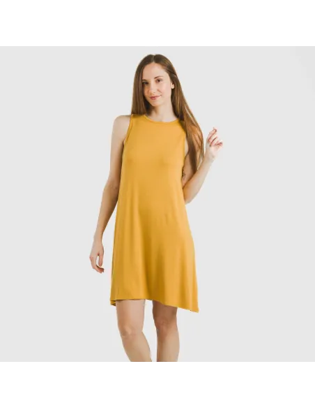 Vestido curto alças viscosa Vestido curto alças viscosa