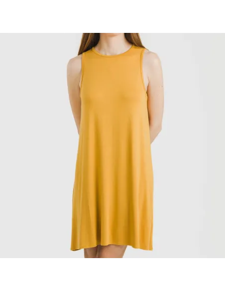 Vestido curto alças viscosa Vestido curto alças viscosa