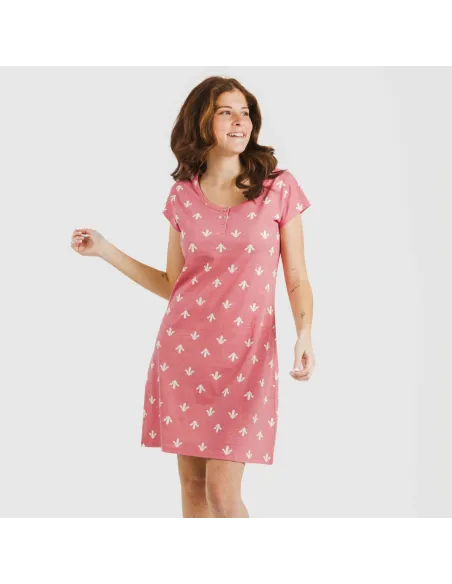 Vestido algodão Nicole marsala Vestido algodão Nicole marsala