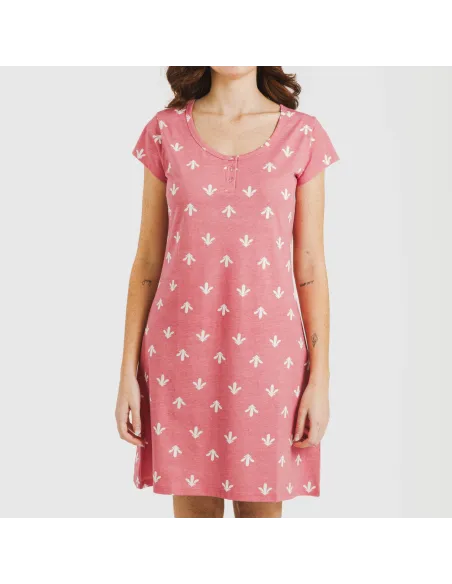 Vestido algodão Nicole marsala Vestido algodão Nicole marsala