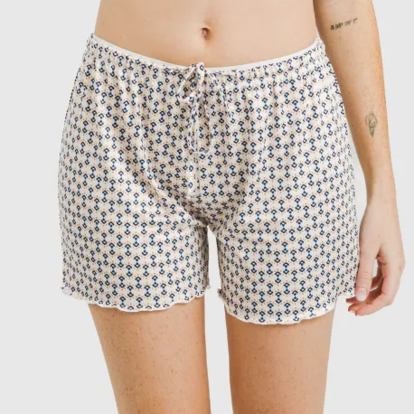 Pijama alças mulher soft Ortiz azul