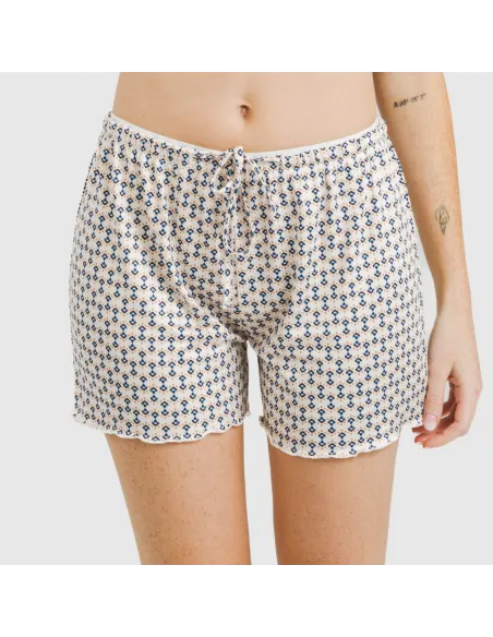 Pijama alças mulher soft Ortiz azul