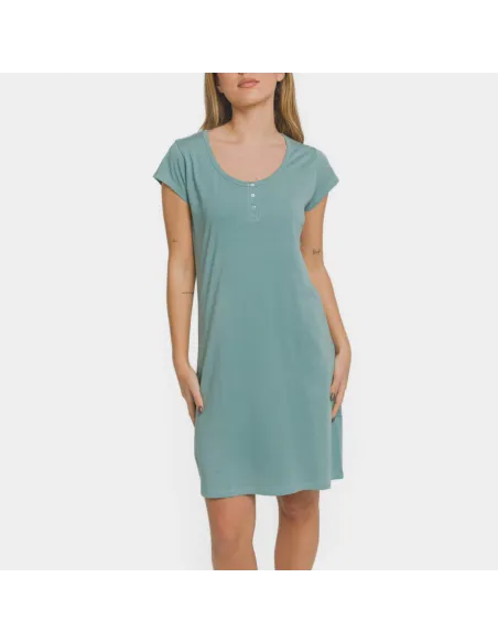 Vestido algodão liso Vestido algodão liso