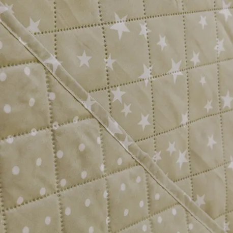 Colcha bouti Universo cinza