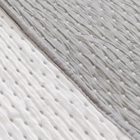 Colcha duplo tecido jacquard Punto