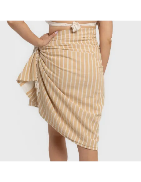 Pack Toalha Pareo + Bolsa Raya algodão