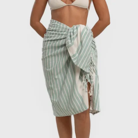 Pack Toalha Pareo + Bolsa Raya algodão