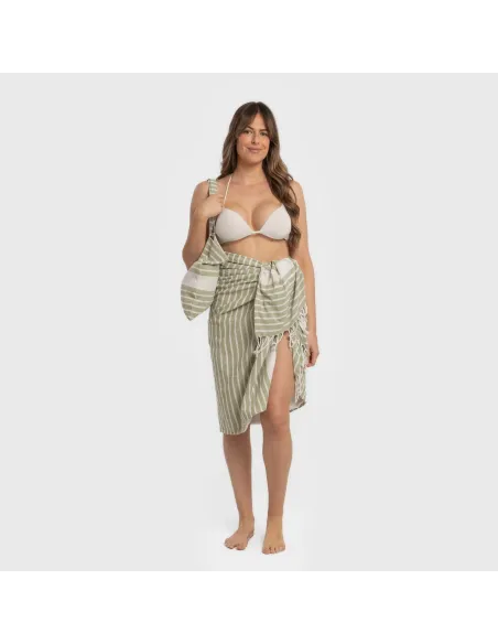 Pack Toalha Pareo + Bolsa Raya algodão Pack Toalha Pareo + Bolsa Raya algodão