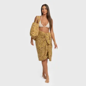 Pack Toalha Pareo + Bolsa Milina lima 2