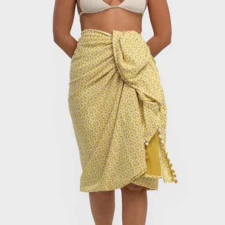 Pack Toalha Pareo + Bolsa Clau lima