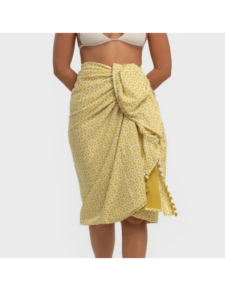 Pack Toalha Pareo + Bolsa Clau lima