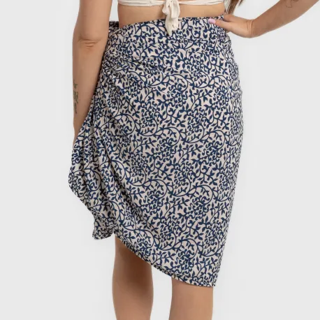 Pack Toalha Pareo + Bolsa Aladero azul