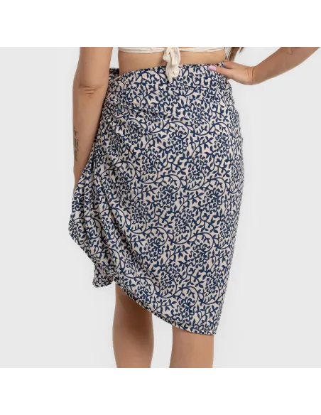 Pack Toalha Pareo + Bolsa Aladero azul