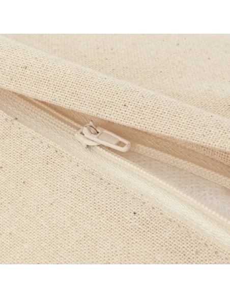 Almofada algodão macramé Cleto natural 45x45