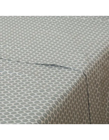 Jogo de lençóis algodão percal Dune azul indigo Jogo de lençóis algodão percal Dune azul indigo