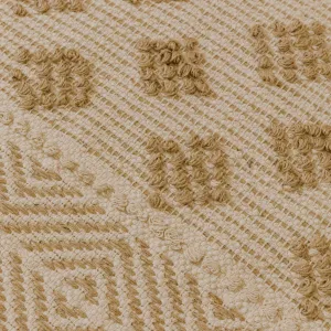 Tapete algodão jute Vicenzo natural 2