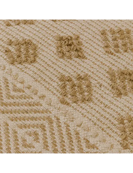 Tapete algodão jute Vicenzo natural Tapete algodão jute Vicenzo natural