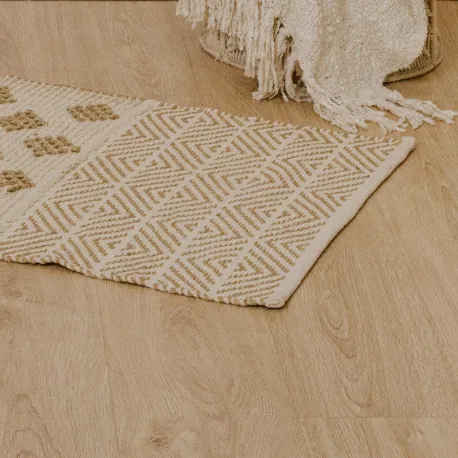 Tapete algodão jute Vicenzo natural