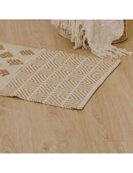 Tapete algodão jute Vicenzo natural Tapete algodão jute Vicenzo natural