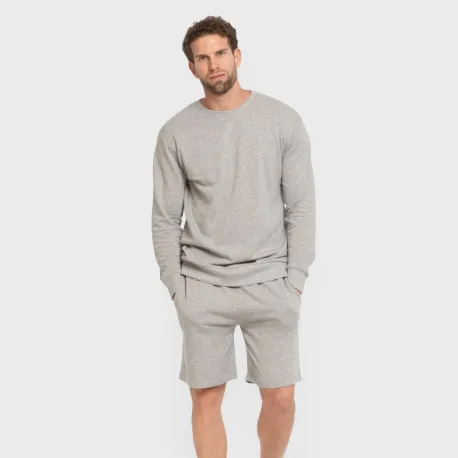 Calções básico desportivo homem liso