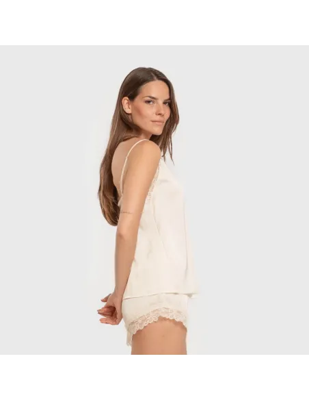 Pijama alças mulher Saten Friday liso Pijama alças mulher Saten Friday liso