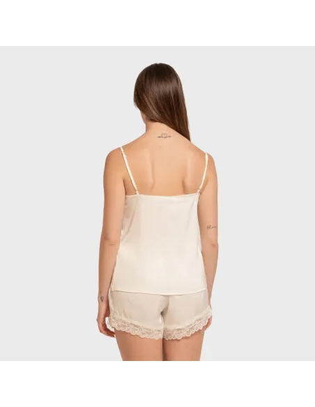 Pijama alças mulher Saten Friday liso Pijama alças mulher Saten Friday liso