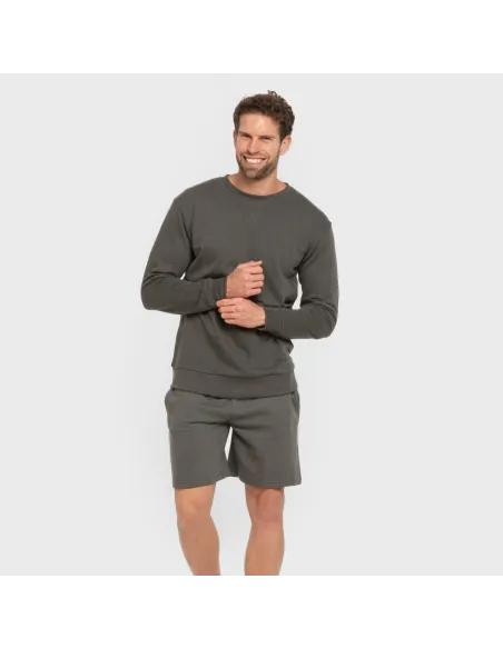 Camisola básica desportiva homem