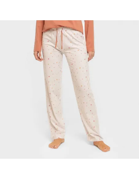 Pijama algodão Condy ocre - caldera Pijama algodão Condy ocre - caldera