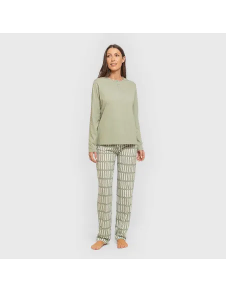 Pijama algodão Lemonade verde keike Pijama algodão Lemonade verde keike